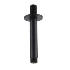 RAK Ceramics Round Ceiling Arm 120mm In Black - RAKSHW0006B