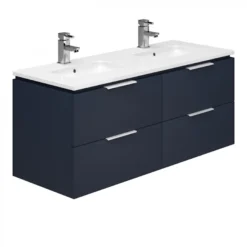 Essential Dakota 1200mm Wall Hung And Basin Marine Blue - EFP603MB