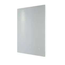 RAK Ceramics Amethyst 600x800 LED Illuminated Portrait Mirror With Demister Shavers Socket And Touch Sensor Switch - RAKAME5002