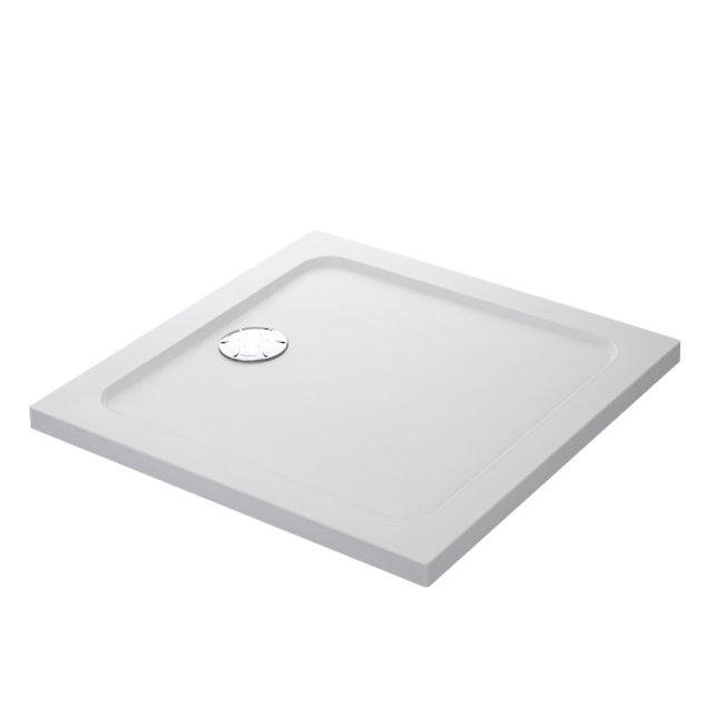 Mira Flight Safe Low Profile 800 X 800mm Stone Resin Square Shower Tray With Waste 3 Mira Flight Safe Low Profile 800 X 800mm Stone Resin Square Shower Tray With Waste