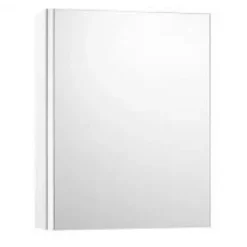 Roca Mini 450mm Mirrored Cabinet Gloss White - 856692806