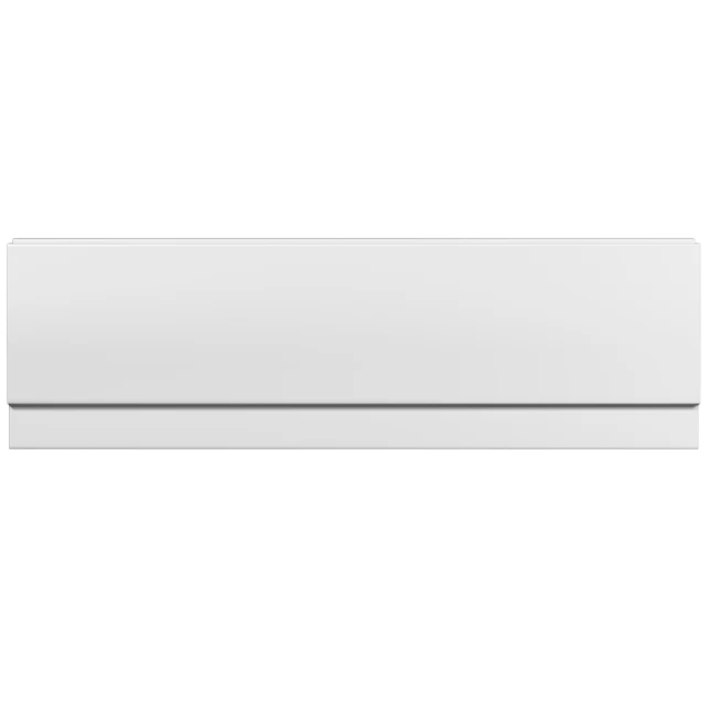 Essentials White Gloss Acrylic Bath Side Panel - 1500mm 4 Essentials White Gloss Acrylic Bath Side Panel - 1500mm - Image 2