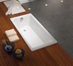 Kaldewei Puro Bath 1700 X 800mm 0 Tap Holes - 259100010001 -Shower Escape Shop 1a3b3ea5 dd84 4f42 ba52 23189d42f6e3