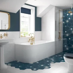 BC Designs Amerina 1700mm X 725mm Right Hand Hand Corner Bath White - BAI030 -Shower Escape Shop 1b98070b 09bb 4bff bcd8 b3d3a18cd9e9