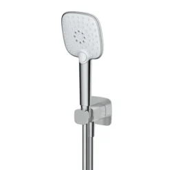 RAK Ceramics Petit Square Wall Mounted Shower Set Brushed Nickel - RAKPES4005N