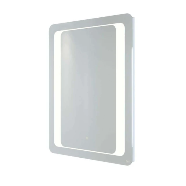 RAK Ceramics Tanzanite 600x800 LED Illuminated Portrait Mirror With Demister Shavers Socket And Touch Sensor Switch - RAKTAN5001 3 RAK Ceramics Tanzanite 600x800 LED Illuminated Portrait Mirror With Demister Shavers Socket And Touch Sensor Switch - RAKTAN5001