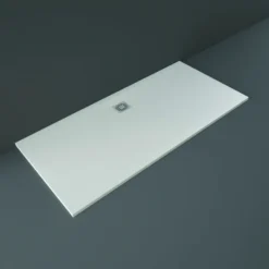 RAK Feeling Low Profile 1800 X 800mm Stone Resin White Shower Tray