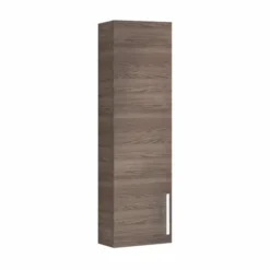 Roca Prisma 1200mm Column Storage Unit Textured Ash - 856887321