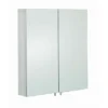 RAK Ceramics Delta Stainless Steel Double Cabinet With Mirrored Doors - 12SL801 -Shower Escape Shop 48f17a40 5ca5 4132 8928 fe8775dc024b