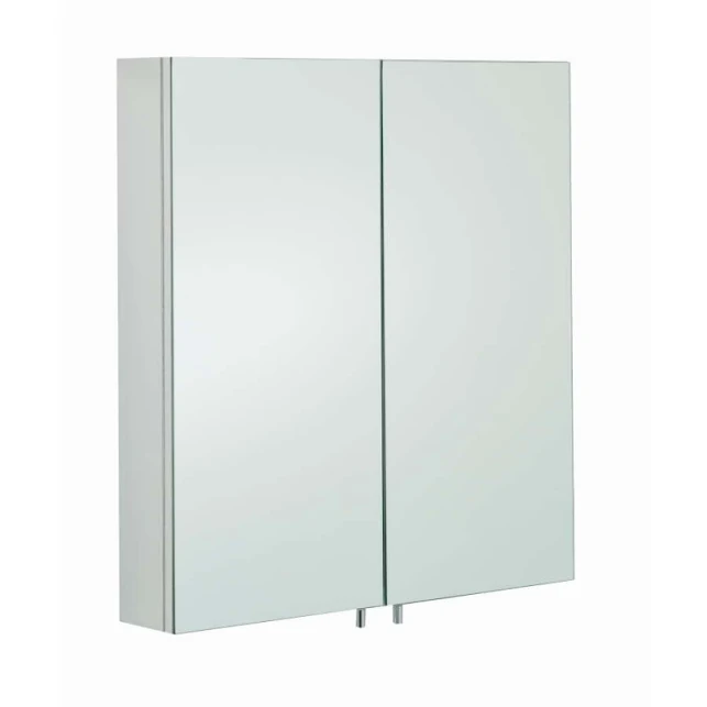 RAK Ceramics Delta Stainless Steel Double Cabinet With Mirrored Doors - 12SL801 3 RAK Ceramics Delta Stainless Steel Double Cabinet With Mirrored Doors - 12SL801