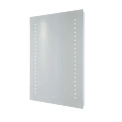 RAK Ceramics Hestia 600x800 LED Illuminated Portrait Mirror With Demister Shavers Socket And Touch Sensor Switch - RAKHES5002