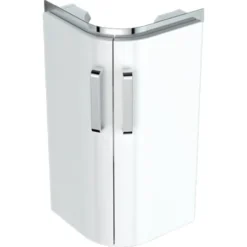 Geberit Selnova Compact Unit For 320mm Corner Hand Rinse Basin - White - 501.484.00.1