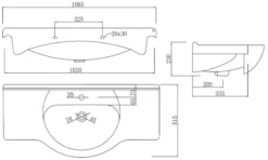 Alpine White Gloss Freestanding Vanity Unit 1050mm -Shower Escape Shop 5e364fd6 7f58 4041 a379 26a3a1a27ef9