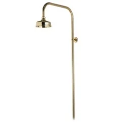 Aqualisa Aquatique Fixed Kit Exposed 5' – Gold - 551.04