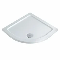 Twyford Low Profile 800 X 800mm Stone Resin Quadrant Shower Tray