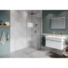 Loch Wetroom Screen With Ceiling Bar 2000mm X 1100mm Brushed Nickel - PMN0389 1 Loch Wetroom Screen With Ceiling Bar 2000mm X 1100mm Brushed Nickel - PMN0389 -Shower Escape Shop 67b36092 b09f 4b53 9144 b6bd36b28d27