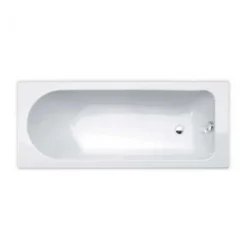 Essential Camden Rectangular Single Ended Bath 1600mm X 700mm With No Tap Holes White - EB542