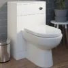 Alpine White Gloss Back To Wall Toilet Unit 500 X 330mm -Shower Escape Shop 746b9e39 91f8 460e 9e3b a5e24056d78d