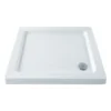 MX Classic Deep 900 X 760mm Stone Resin Shower Tray With Waste