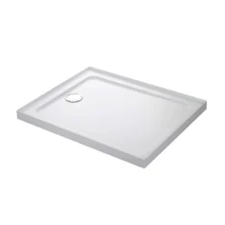 Mira Flight Low Profile 1000 X 800mm Stone Resin Shower Tray With Waste - 4 Ups