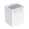 Geberit Selnova Square S Grab & Go 550mm Basin With 1 Drawer Vanity Unit Pack White - 501.248.00.1 -Shower Escape Shop 86c4d056 042a 4278 99ad 85db8fe200bd