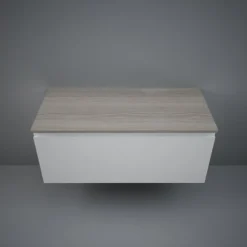 RAK Ceramics Plano 1000mm Wood Worktop Grey Elm - PLASL10146EGY