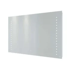 RAK Ceramics Hestia 1000x800 LED Illuminated Landscape Mirror With Demister Shavers Socket And Touch Sensor Switch - RAKHES5003