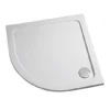 Mira Flight Low Profile 1000 X 800mm Stone Resin Offset Quadrant Shower Tray With Waste - LH -Shower Escape Shop 8bf9ea33 e378 43d0 a05f 9b6b64eb53cb