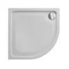 Just Trays JTFusion Low Profile 800 X 800mm Stone Resin Quadrant Shower Tray With Waste -Shower Escape Shop 8d57377d b1d6 453d a25e 22c6e866dd97