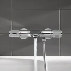 Grohe Precision Feel Thermostatic Mixer Shower Valve With Bath Spout - 34788000