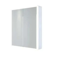 RAK Ceramics Pisces 600x700 LED Illuminated Mirrored Cabinet With Demister Shavers Socket And Infrared Switch - RAKPSC5002