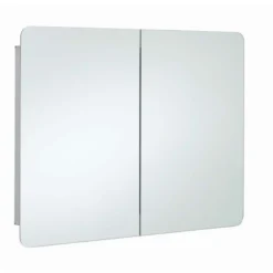 RAK Ceramics Duo Stainless Steel Double Cabinet With Mirrored Doors - 12SL380
