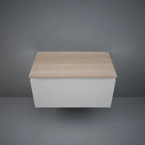 RAK Ceramics Plano 800mm Wood Worktop Scandinavian Oak - PLASL08146SOK 3 RAK Ceramics Plano 800mm Wood Worktop Scandinavian Oak - PLASL08146SOK