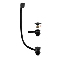 RAK Ceramics Square Bath Clicker Waste And Overflow - RAKL9022SQB