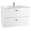Roca Victoria Basic UNIK 800mm Basin Unit & Basin Gloss White - 855852806 -Shower Escape Shop 9df2869a 2f21 41dc bfe0 d8459de7ee39