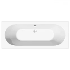 BC Designs Lambert 1700mm X 750mm Double Ended Bath White - BAI034