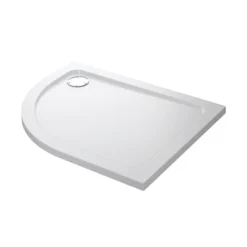 Mira Flight Safe Low Profile 1200mm X 900mm Quadrant Shower Tray RH AS - 1.1697.025.AS