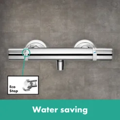 Hansgrohe Ecostat Thermostatic Bar Mixer Shower Valve 1001 CL 13211000 -Shower Escape Shop ab932c01 6d05 4bf2 99df 7299e8fae4b3