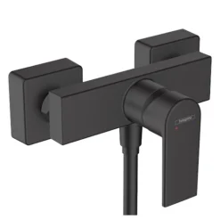 Hansgrohe Vernis Shape Exposed Mixer Shower Valve Matt Black - 71650670