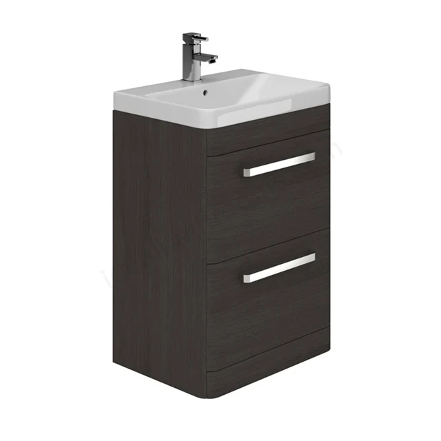 Essential Vermont 600mm Basin Unit With Basin Dark Grey - EFP400DG 3 Essential Vermont 600mm Basin Unit With Basin Dark Grey - EFP400DG