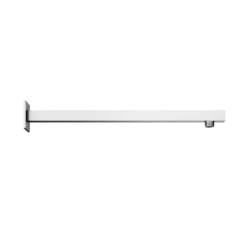 Loch Square Fixed Wall Arm 370mm Chrome - PMN0140