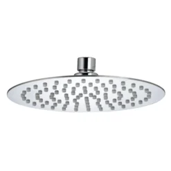 Bristan Stainless Steel Slimline 200mm Round Fixed Head FH SLRD01 C