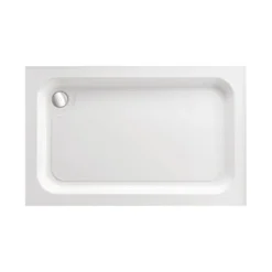 Just Trays Merlin Raised 1200 X 800mm Stone Resin Shower Tray - 4 Ups