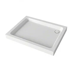 Mira Flight Deep 1200 X 760mm Stone Resin Shower Tray With Waste