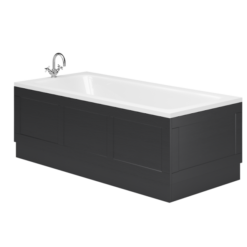 Essential Maine Front Bath Panel 1700mm Wide Graphite Grey - EF808GG