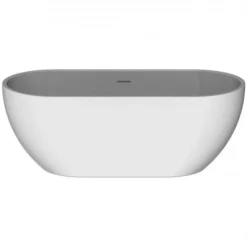 BC Designs Olney 1600mm X 700mm Freestanding Double Ended Bath White - BAE003