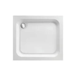Just Trays Ultracast Deep 700 X 700mm Square Stone Resin Shower Tray