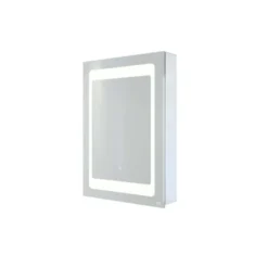 RAK Ceramics Aphrodite 500x700 LED Illuminated Mirrored Recessable Cabinet With Demister Shavers Socket And Infra Red Switch - RAKAPH5001