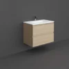 RAK Ceramics Wall Hung Vanity Unit 800mm Scandinavian Oak - JOYWH080SOK -Shower Escape Shop e16a0937 1a95 4900 b715 78e9463493cf
