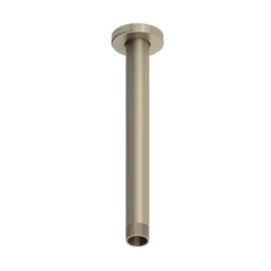 Loch Round Fixed Ceiling Arm 250mm Brushed Nickel - PMN0210